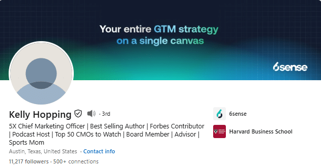 Marketing Spotlight: 6sense Marketing Strategy Leadership Presence Analysis