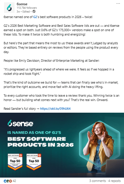 Marketing Spotlight: 6sense Marketing Strategy Social Media Strategy