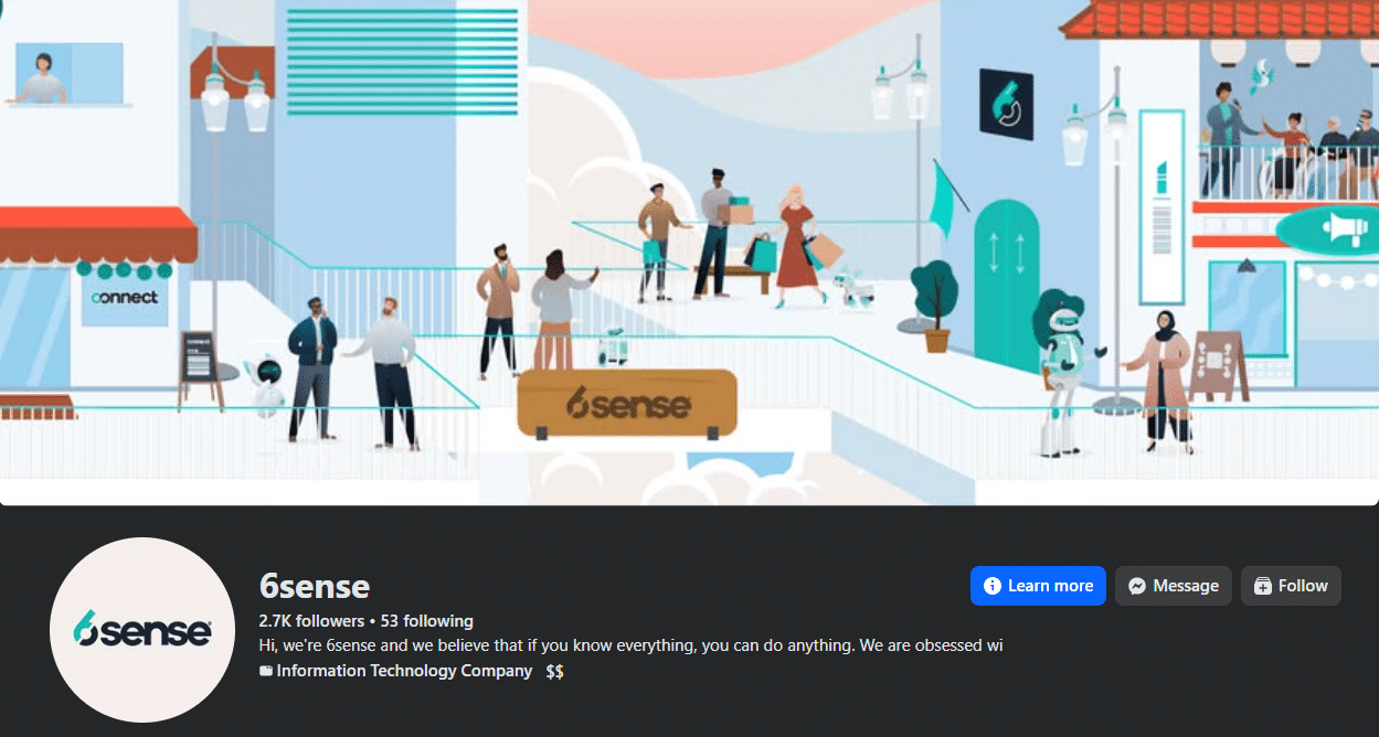 Marketing Spotlight: 6sense Marketing Strategy Social Media Strategy