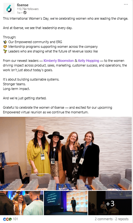 Marketing Spotlight: 6sense Marketing Strategy Top-Performing Content