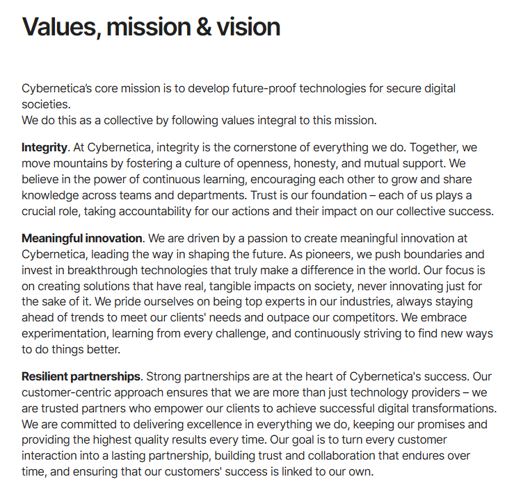 Marketing Spotlight: Cybernetica Marketing Strategy Brand Promise Analysis