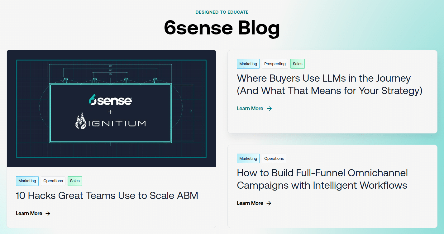 Marketing Spotlight: 6sense Marketing Strategy Content Marketing and Demand Generation