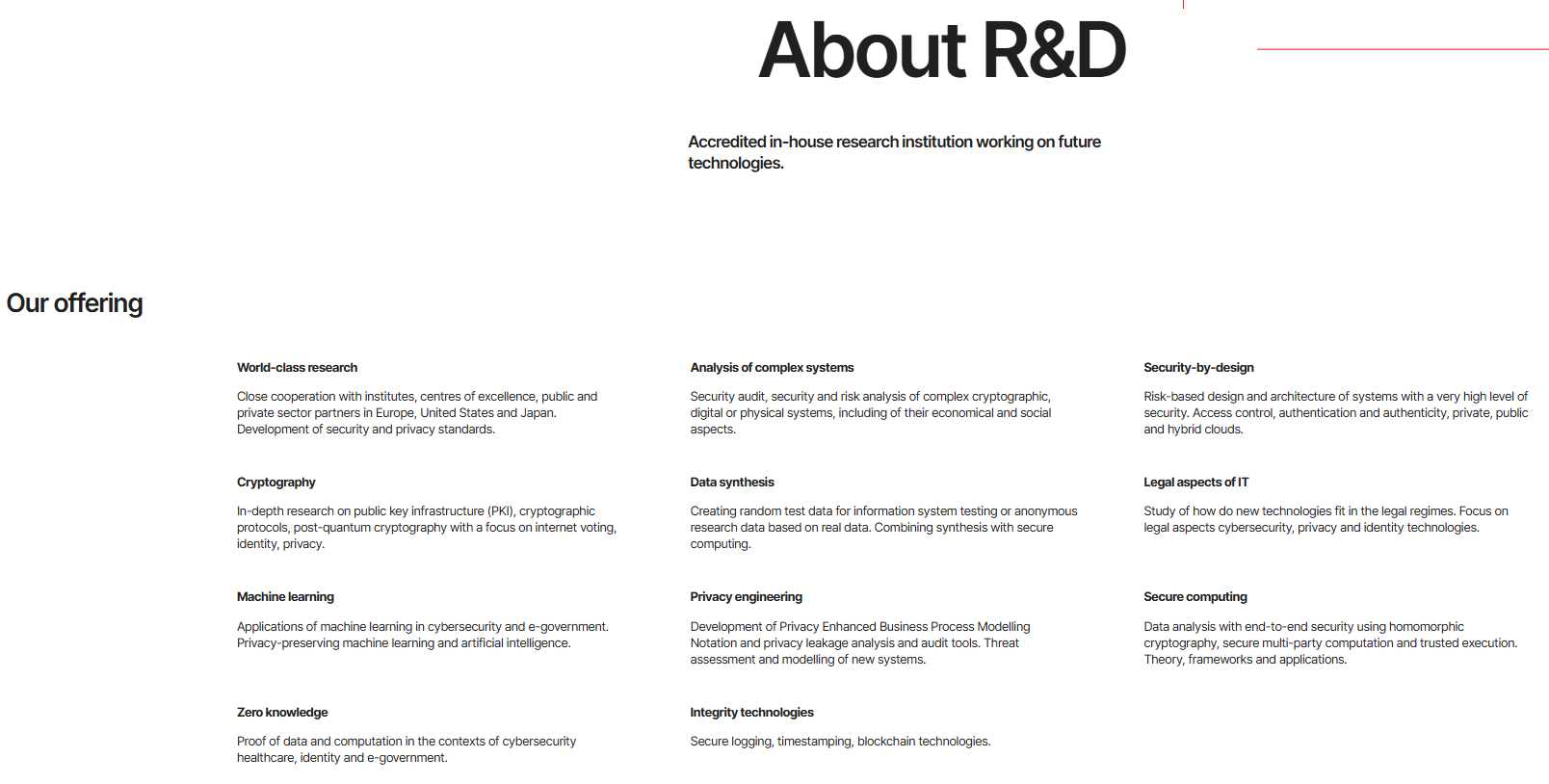 Marketing Spotlight: Cybernetica Marketing Strategy Differentiators and Unique Assets