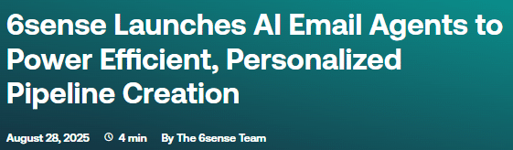 Marketing Spotlight: 6sense Marketing Strategy Future Plans and Growth Indicators