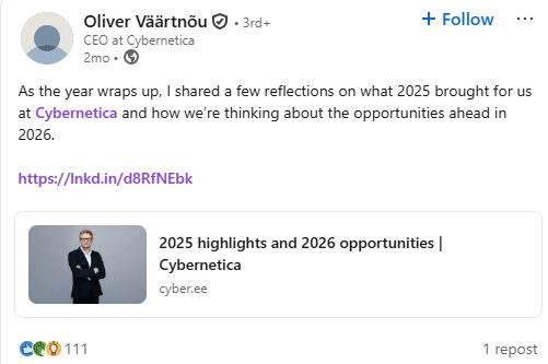 Marketing Spotlight: Cybernetica Marketing Strategy Leadership Presence Analysis