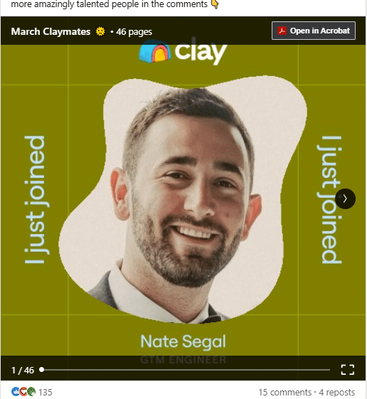 Marketing Spotlight: Clay Marketing Strategy Social Media Strategy