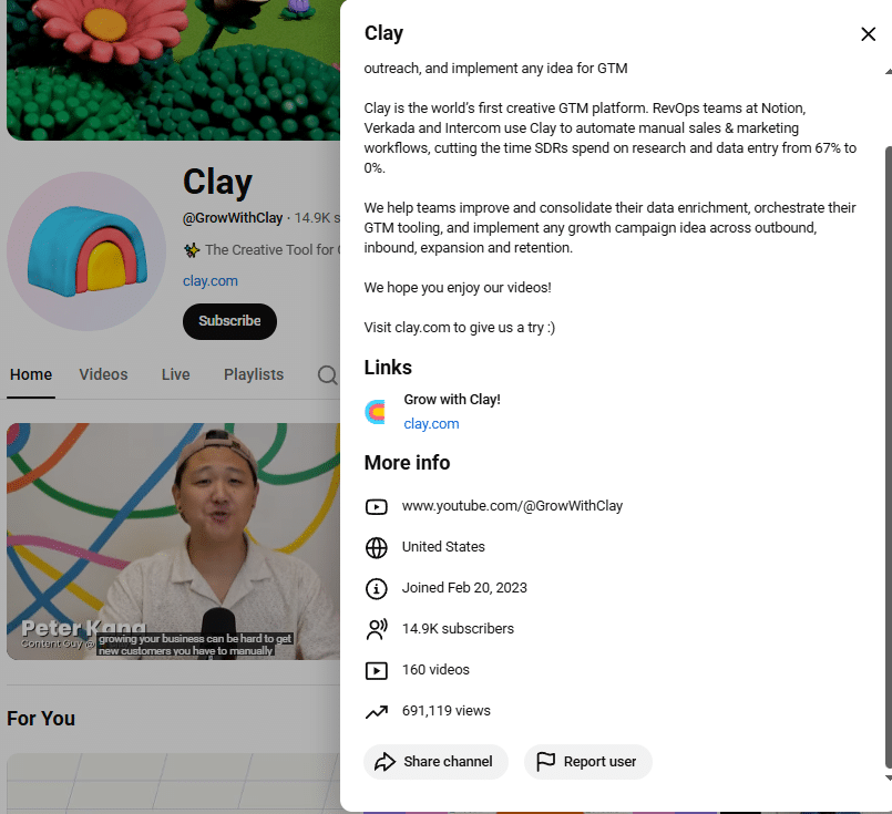 Marketing Spotlight: Clay Marketing Strategy Social Media Strategy