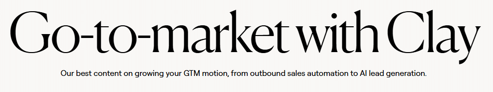 Marketing Spotlight: Clay Marketing Strategy Content Marketing and Demand Generation