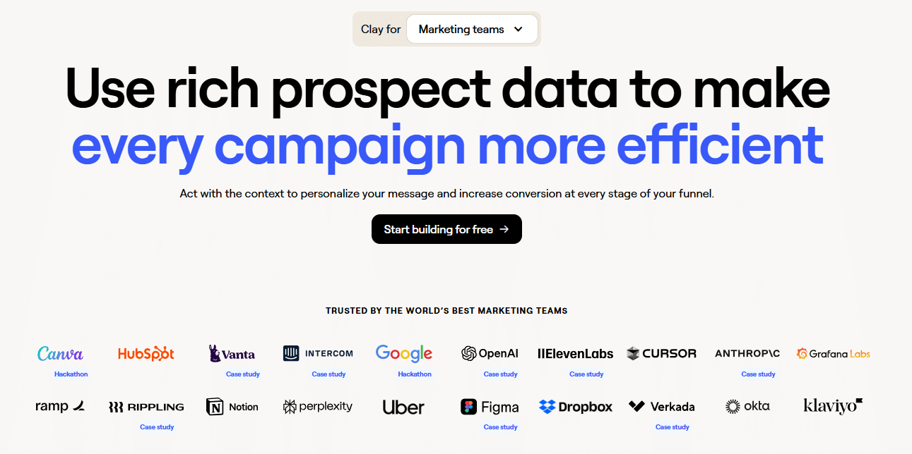 Marketing Spotlight: Clay Marketing Strategy Service and Product Breakdown